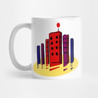 Town (front & back) Mug